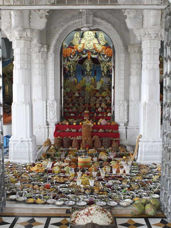 Annakut Celebration at BAPS Shri Swaminarayan Mandir, Gadhada