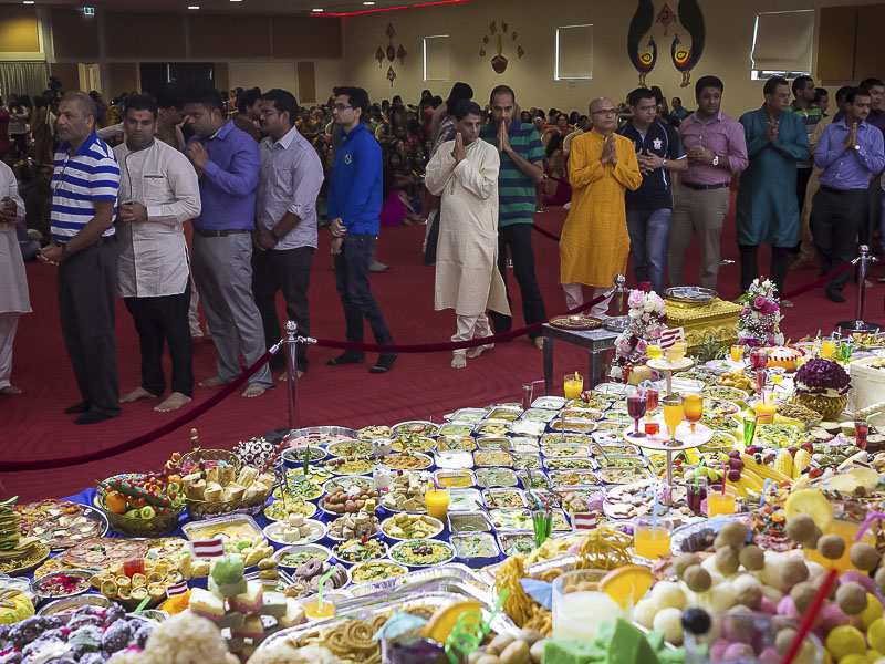 Annakut Celebration at BAPS Shri Swaminarayan Mandir, Sydney