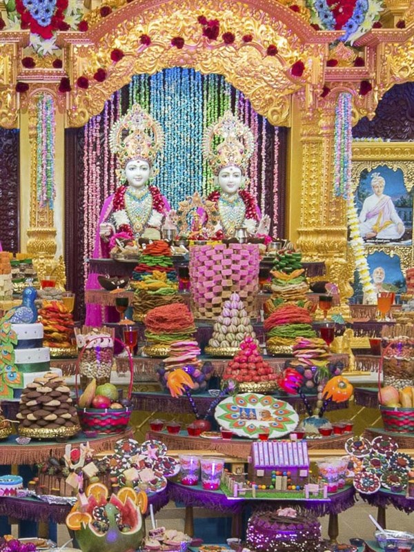 Annakut Celebration at BAPS Shri Swaminarayan Mandir, Melbourne