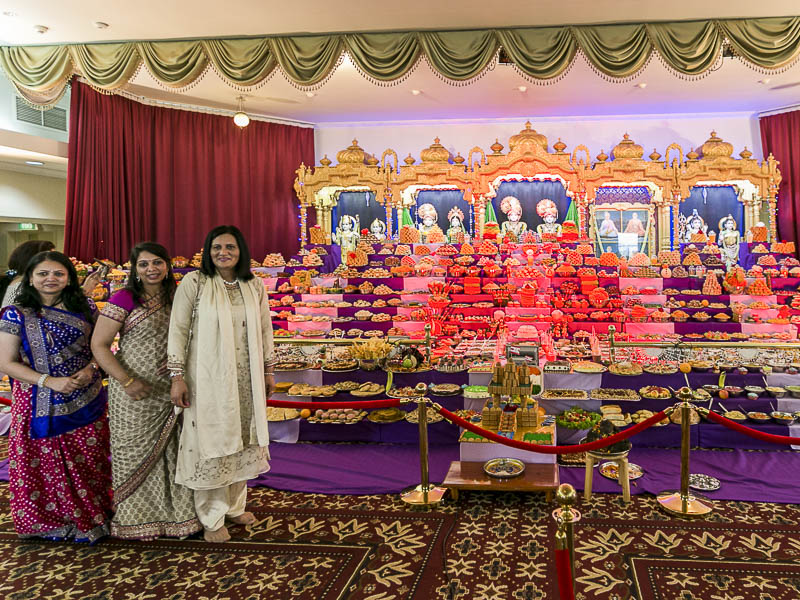 Annakut Celebration at BAPS Shri Swaminarayan Mandir, Auckland