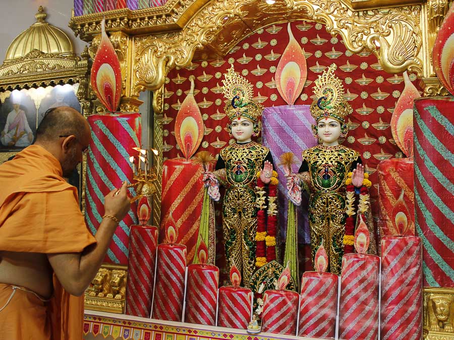 Annakut Celebration at BAPS Shri Swaminarayan Mandir, Jaipur