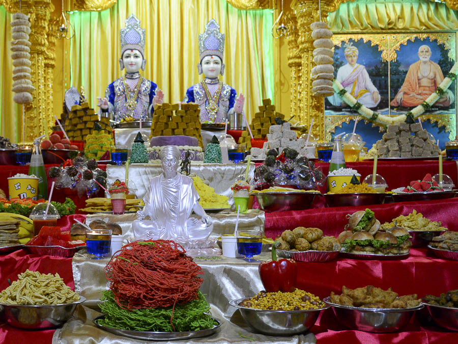 Annakut Celebration at BAPS Shri Swaminarayan Mandir, Christchurch