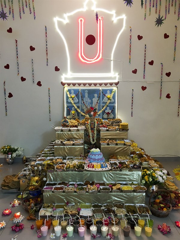 Annakut Celebration at BAPS Shri Swaminarayan Mandir, Ruwais