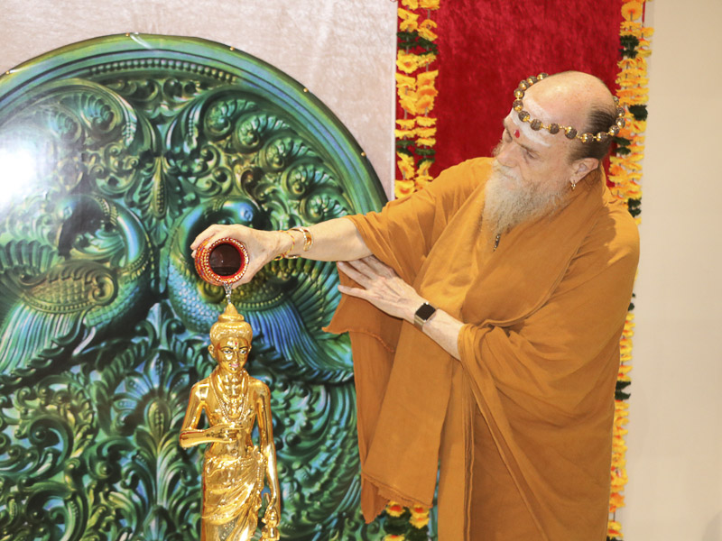 Satguru Bodhinatha Veylanswami’s visit to BAPS Swaminarayan Mandir, Adelaide, Australia