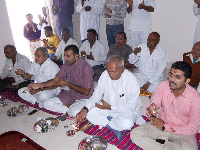 Murti-Pratishtha Mahotsav, Amblash - Gir, India