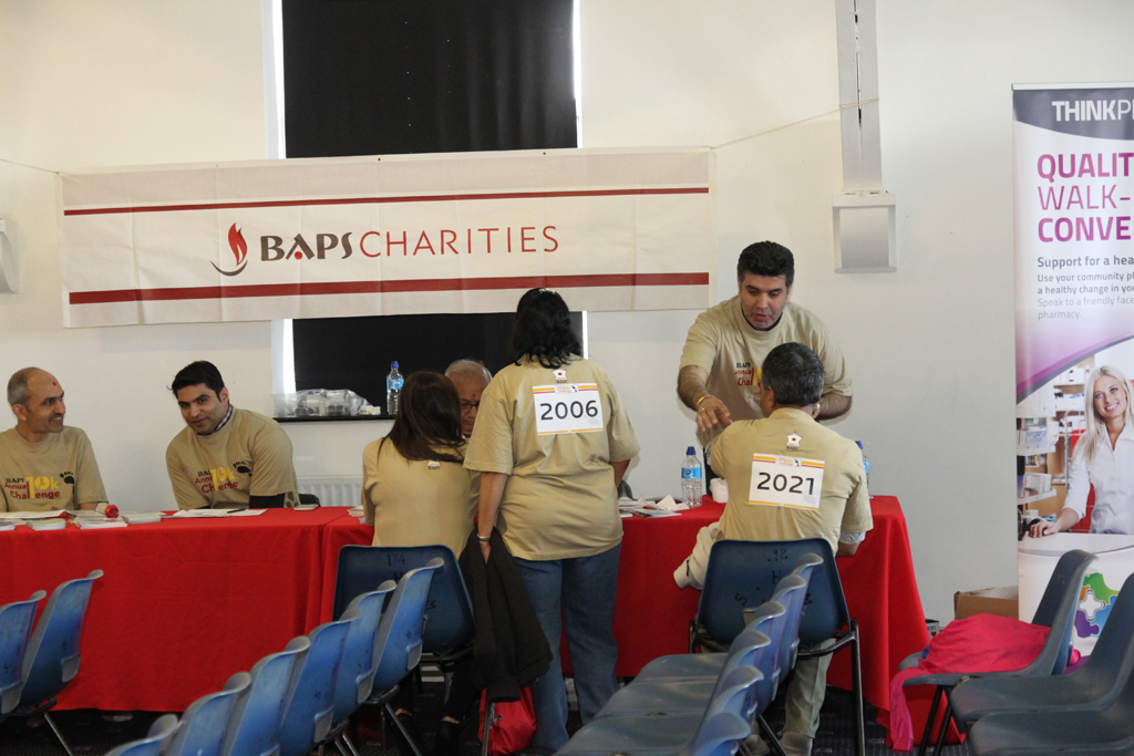 BAPS Annual Charity Challenge, Manchester, UK