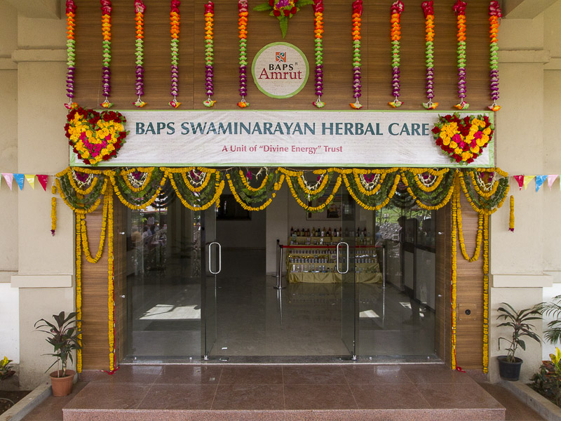 BAPS Swaminarayan Herbal Care Production Unit