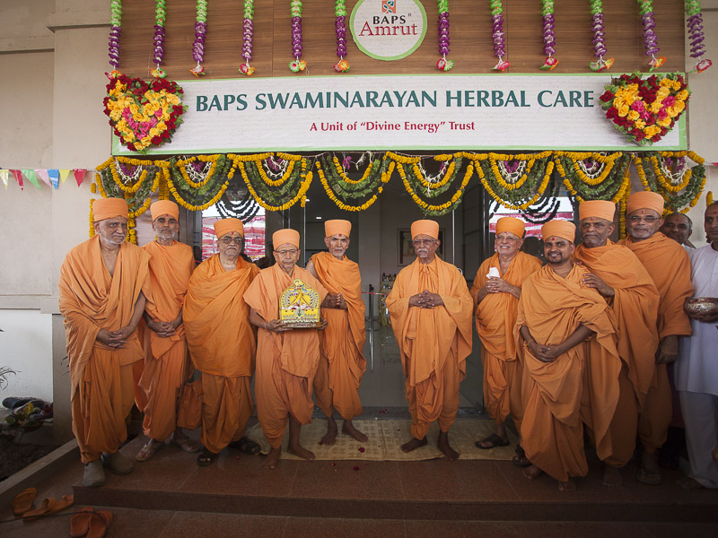 BAPS Swaminarayan Herbal Care Production Unit