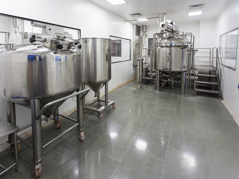 Syrup manufacturing machinery