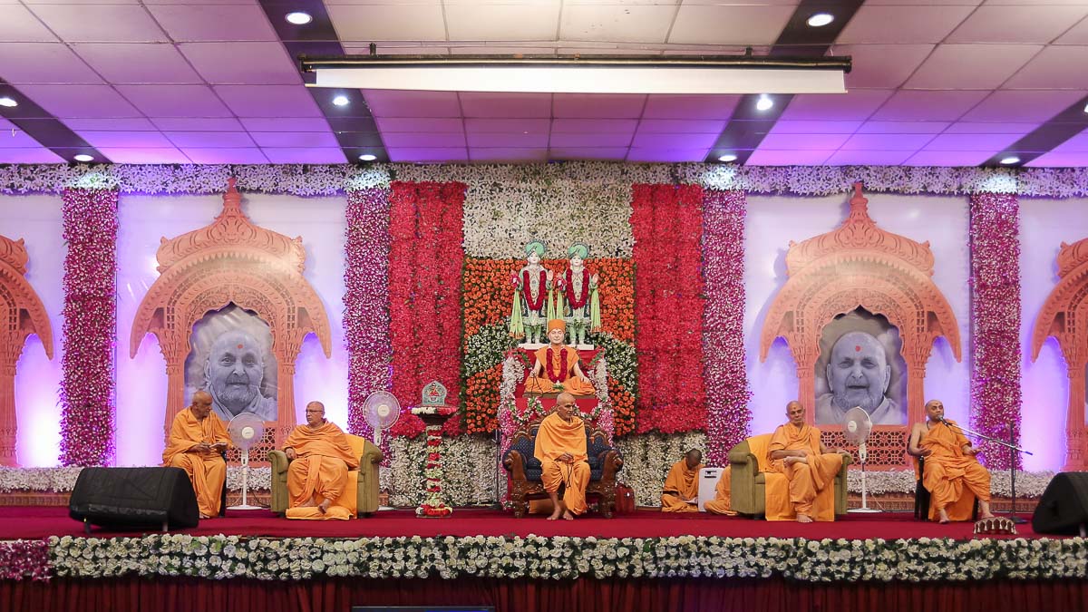HH Pramukh Swami Maharaj smruti assembly, 26 Aug 2016