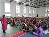 Janmastami Assembly starts with fun activities and students involvement programmes