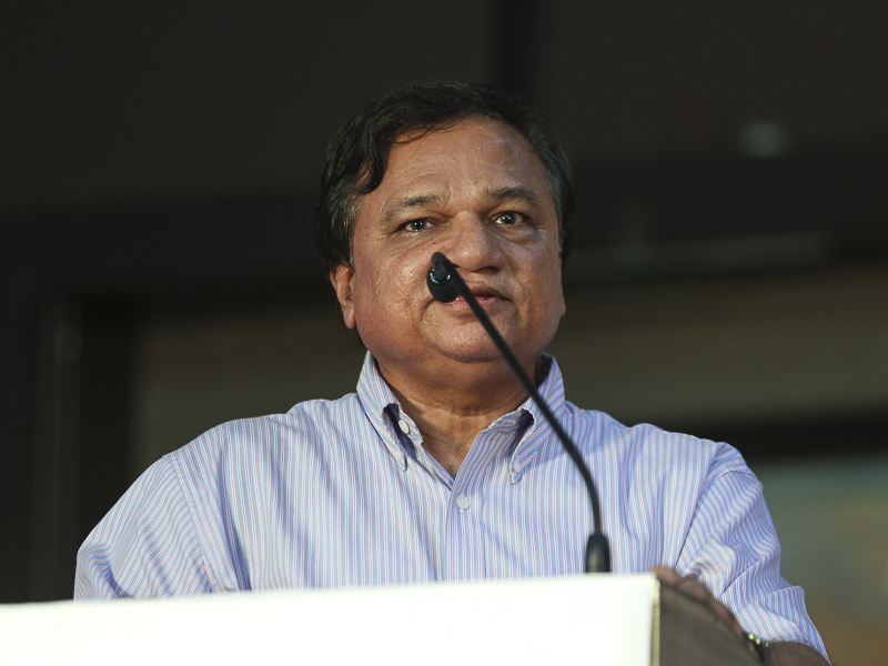 Dilipbhai Kamdas addresses the assembly