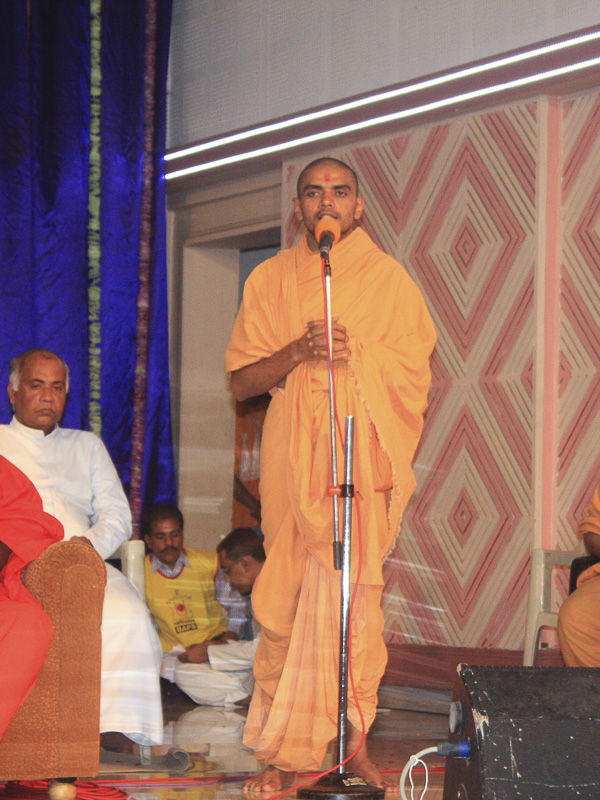 Tribute Assembly in Honor of HH Pramukh Swami Maharaj, Bhavnagar