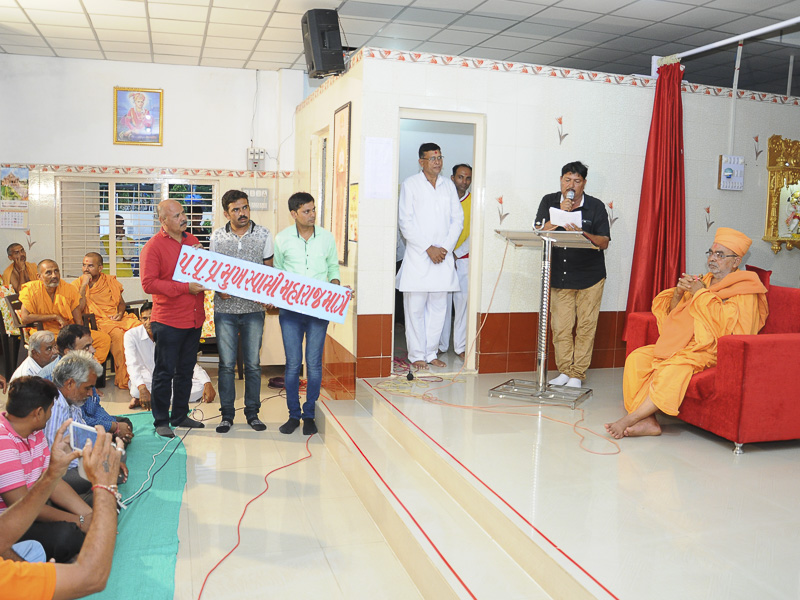 Tribute Assembly in Honor of HH Pramukh Swami Maharaj, Bhadra