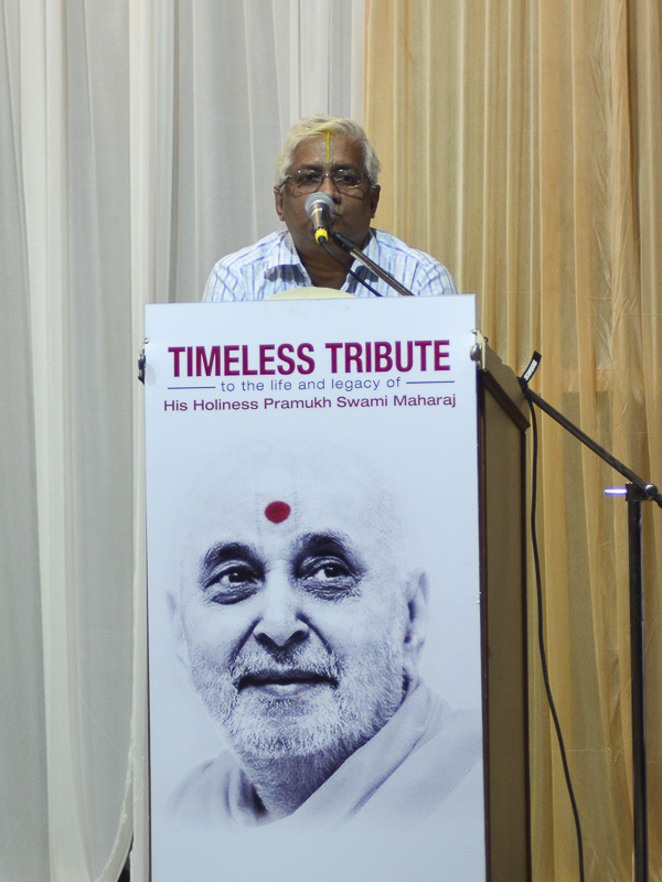 Shri K. Raghu N Chary addresses the assembly