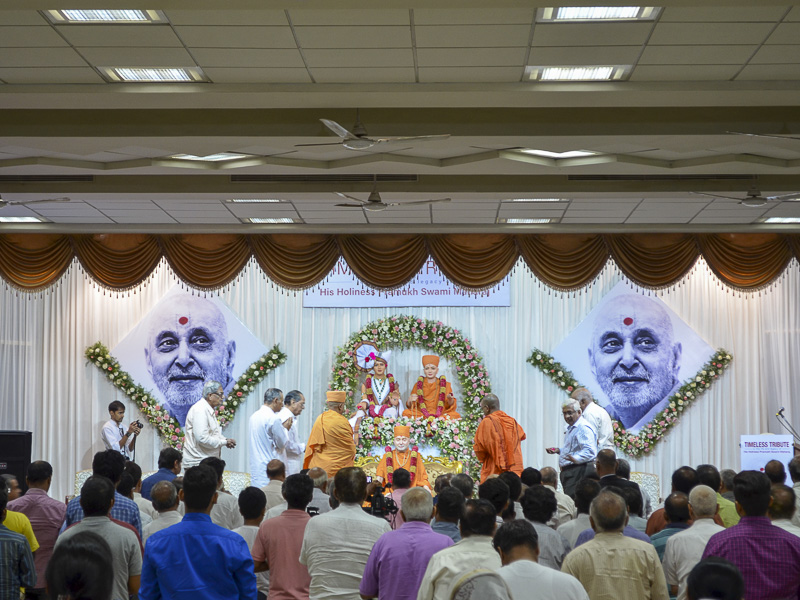 Tribute Assembly in Honor of HH Pramukh Swami Maharaj, Chennai