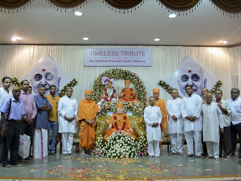 Tribute Assembly in Honor of HH Pramukh Swami Maharaj, Chennai
