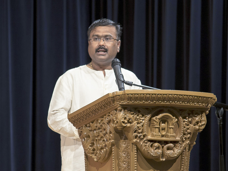 Tribute Assembly in Honor of HH Pramukh Swami Maharaj, Auckland