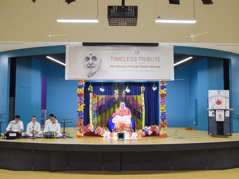 Tribute Assembly in Honor of HH Pramukh Swami Maharaj, Canberra