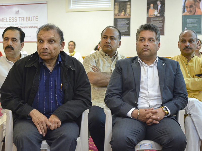 Tribute Assembly in Honor of HH Pramukh Swami Maharaj, Christchurch