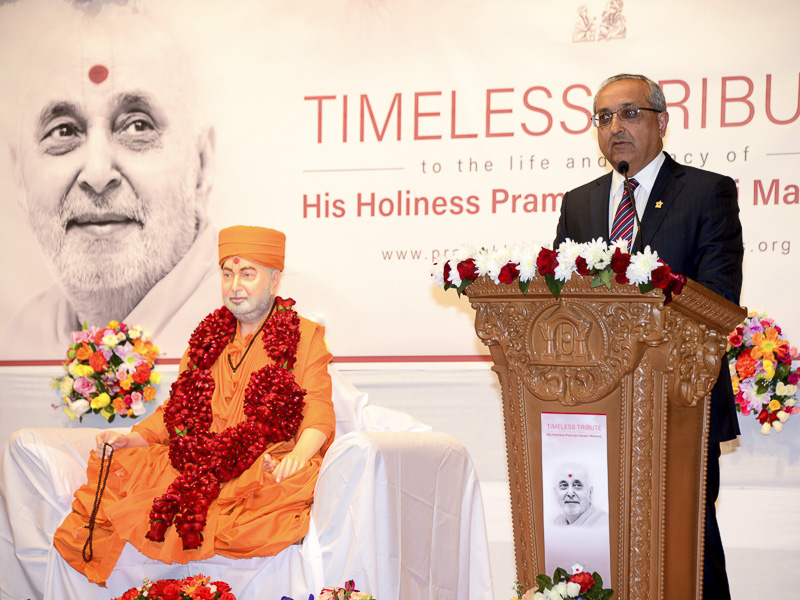 Tribute Assembly in Honor of HH Pramukh Swami Maharaj, Melbourne