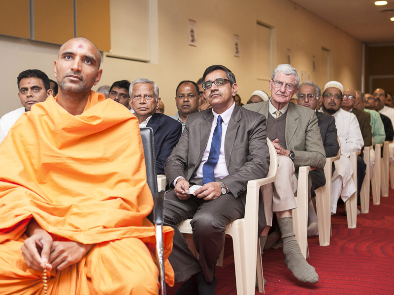 Tribute Assembly in Honor of HH Pramukh Swami Maharaj, Sydney