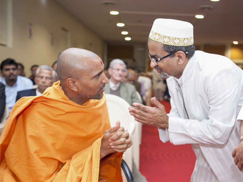 Tribute Assembly in Honor of HH Pramukh Swami Maharaj, Sydney