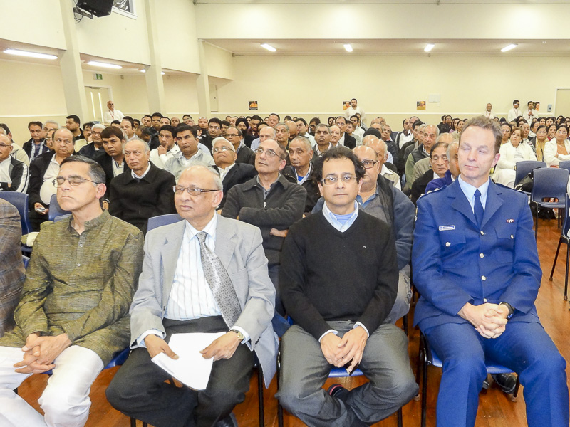 Tribute Assembly in Honor of HH Pramukh Swami Maharaj, Wellington