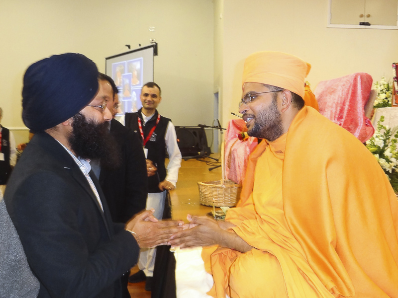 Tribute Assembly in Honor of HH Pramukh Swami Maharaj, Wellington