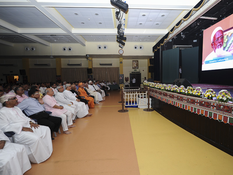 Tribute Assembly in Honor of HH Pramukh Swami Maharaj, Muscat