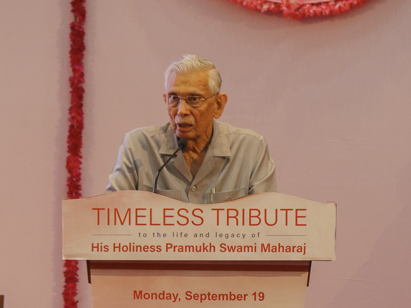 Tribute Assembly in Honor of HH Pramukh Swami Maharaj, Dar-es-Salaam