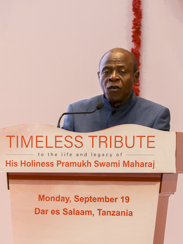 Tribute Assembly in Honor of HH Pramukh Swami Maharaj, Dar-es-Salaam