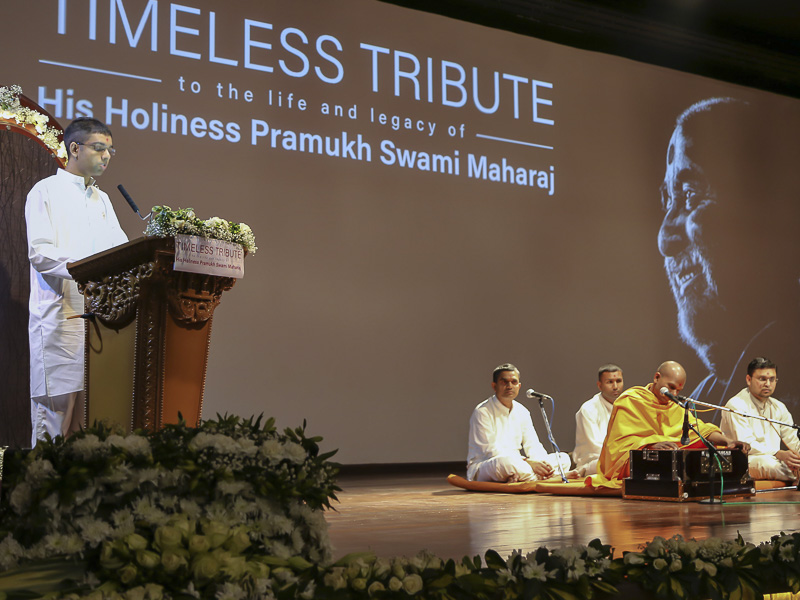 Tribute Assembly in Honor of HH Pramukh Swami Maharaj, Nairobi