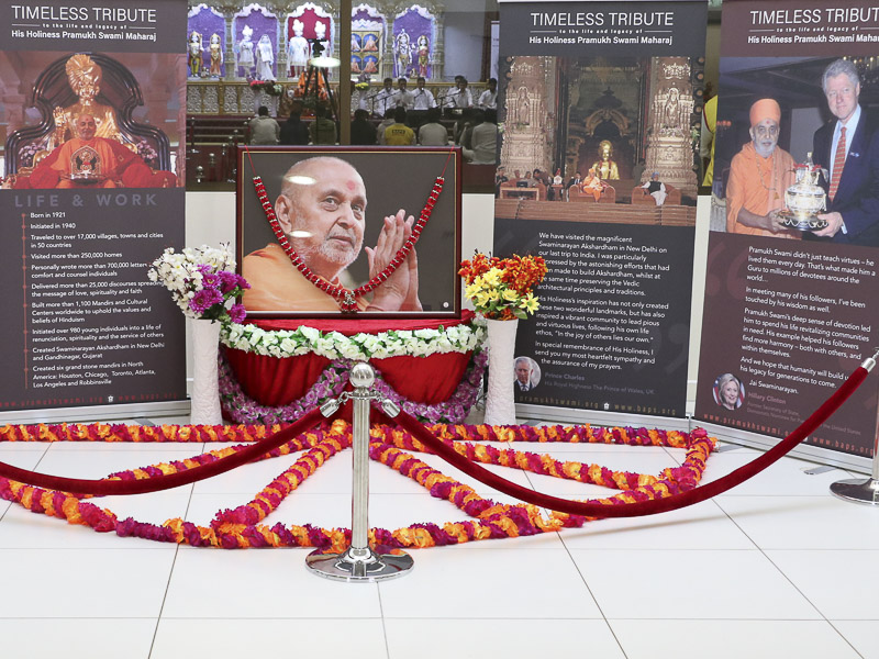 Tribute Assembly in Honor of HH Pramukh Swami Maharaj, Adelaide