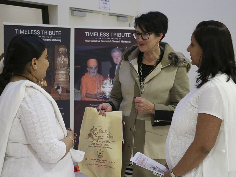 Tribute Assembly in Honor of HH Pramukh Swami Maharaj, Adelaide