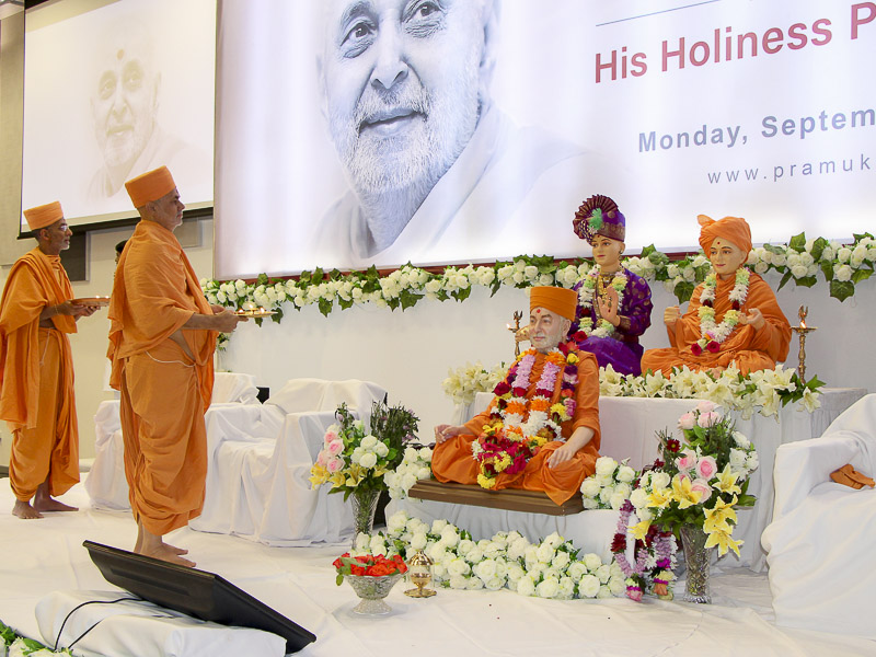 Tribute Assembly in Honor of HH Pramukh Swami Maharaj, Gaborone