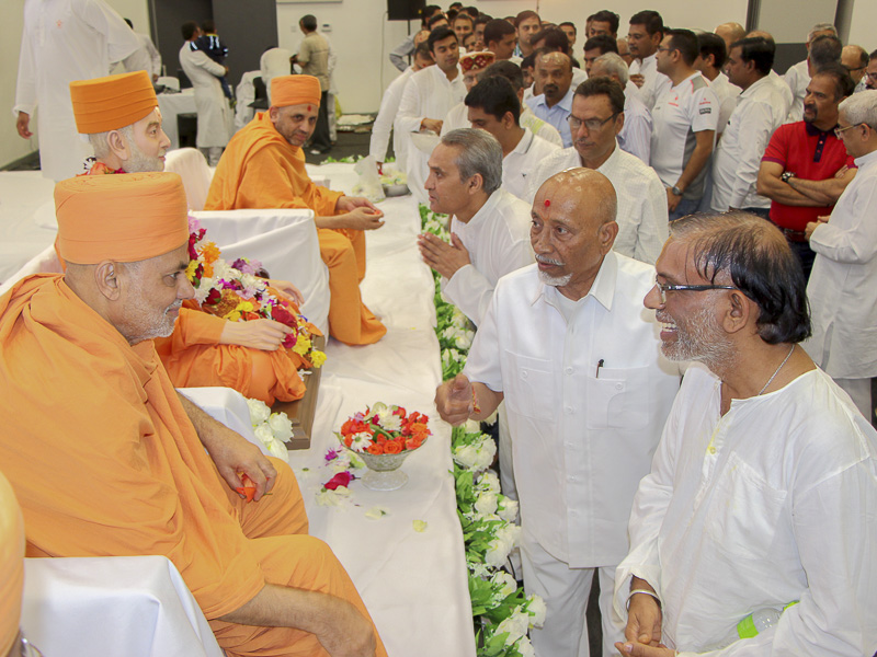 Tribute Assembly in Honor of HH Pramukh Swami Maharaj, Gaborone