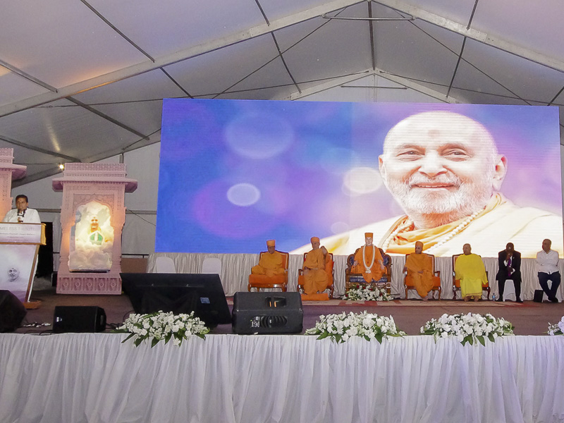 Tribute Assembly in Honor of HH Pramukh Swami Maharaj, Johannesburg