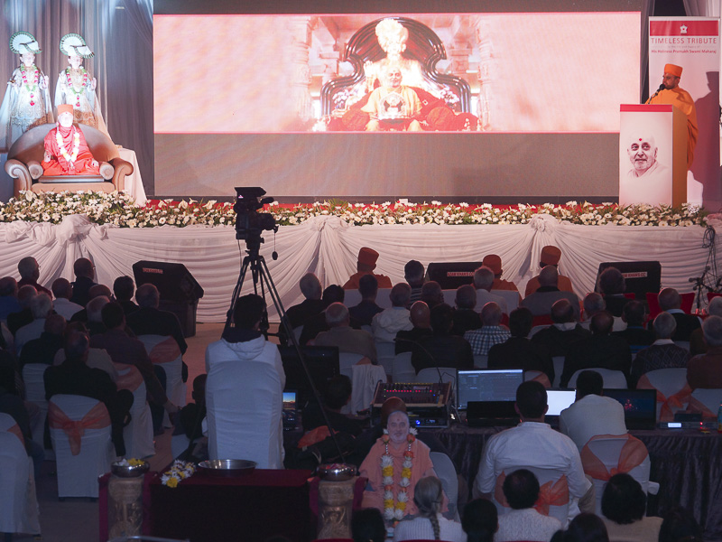 Tribute Assembly in Honor of HH Pramukh Swami Maharaj, Durban
