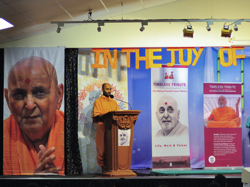 Tribute Assembly in Honor of HH Pramukh Swami Maharaj, Brisbane