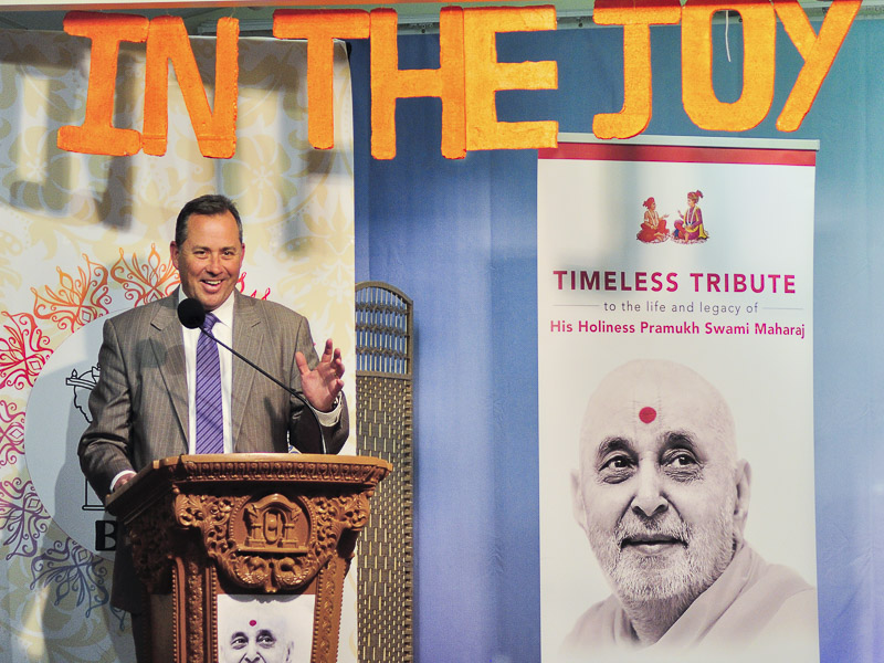 Tribute Assembly in Honor of HH Pramukh Swami Maharaj, Brisbane