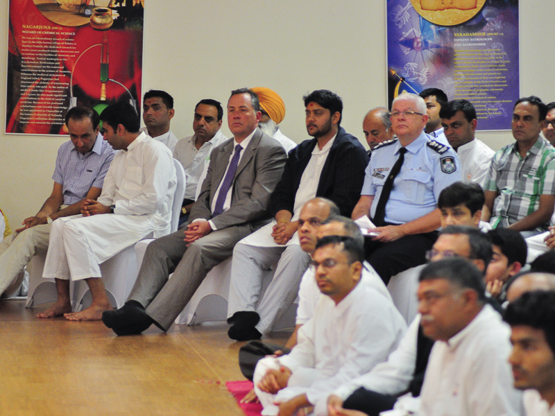 Tribute Assembly in Honor of HH Pramukh Swami Maharaj, Brisbane