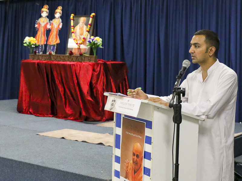 Tribute Assembly in Honor of HH Pramukh Swami Maharaj, Darwin