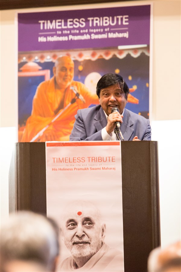 Dr. Arvind Shah, Trustee, Vaishnav Temple
