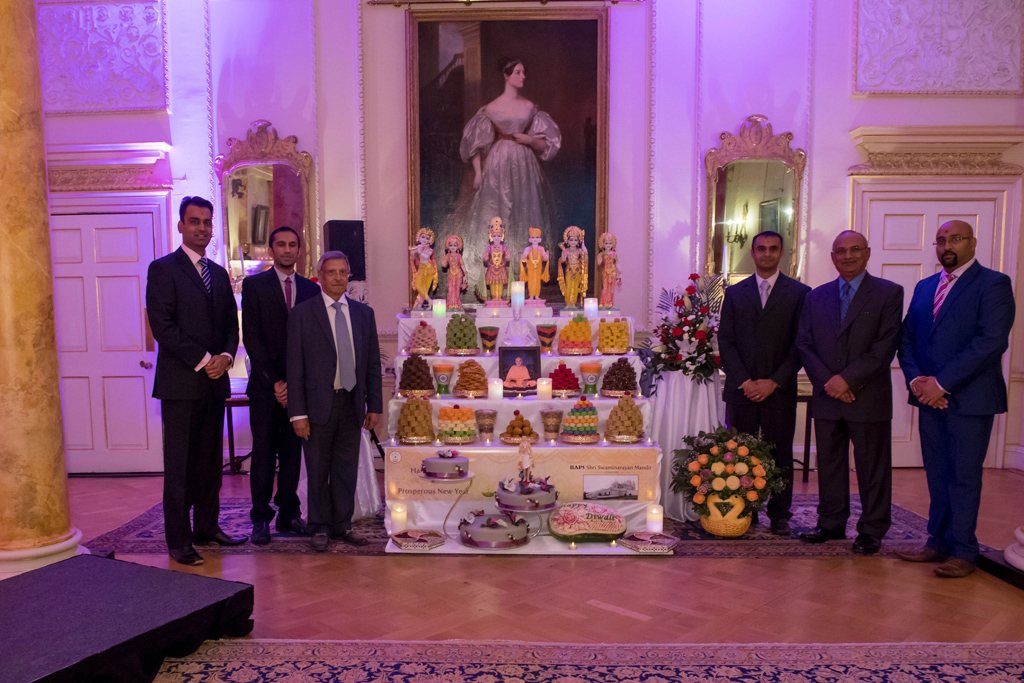 BAPS volunteers helped host the Diwali Reception at 10 Downing Street