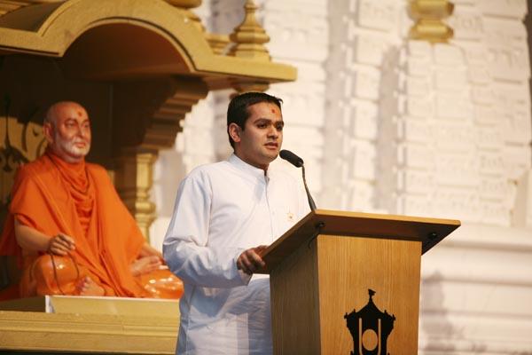 National Satsang Prasar Karyakar Conference at BAPS Shri Swaminarayan Mandir, Neasden, London - 