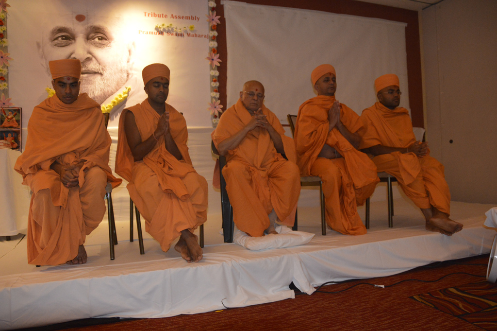 Tribute Assembly in Honour of HH Pramukh Swami Maharaj, Dublin, Ireland