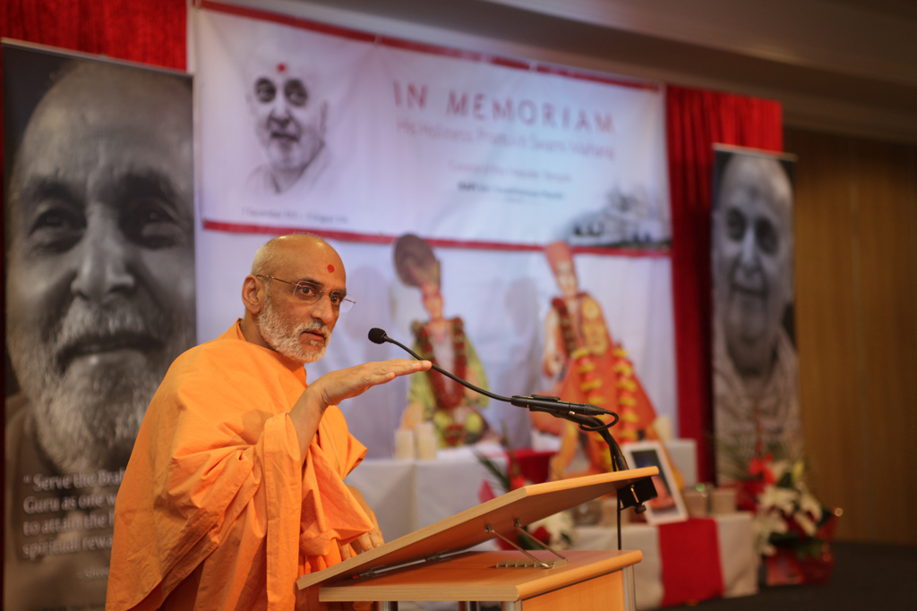 Tribute Assembly in Honour of HH Pramukh Swami Maharaj, Preston, UK