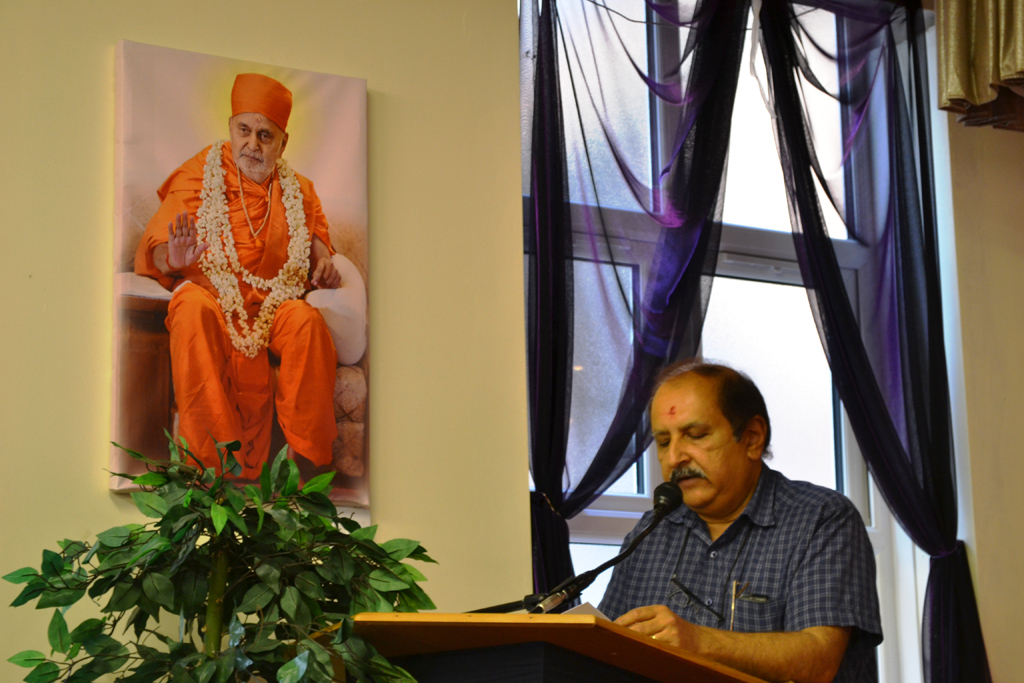 Tribute Assembly in Honour of HH Pramukh Swami Maharaj, Nottingham, UK