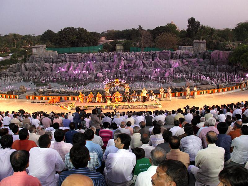 Pramukh Swami Maharaj in Gandhinagar - 
